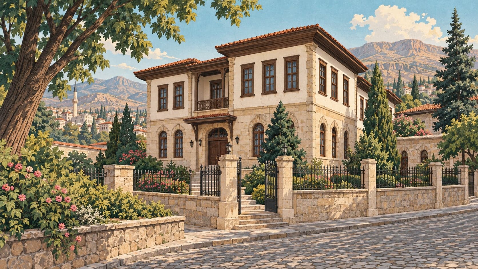 Illustration of Atatürk Memorial House and Ethnography Museum, Malatya