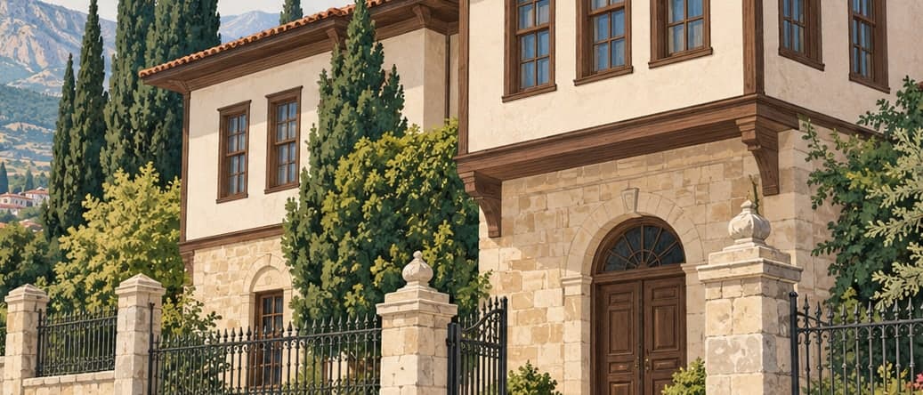 Illustration of Atatürk House Ethnography Museum, Denizli