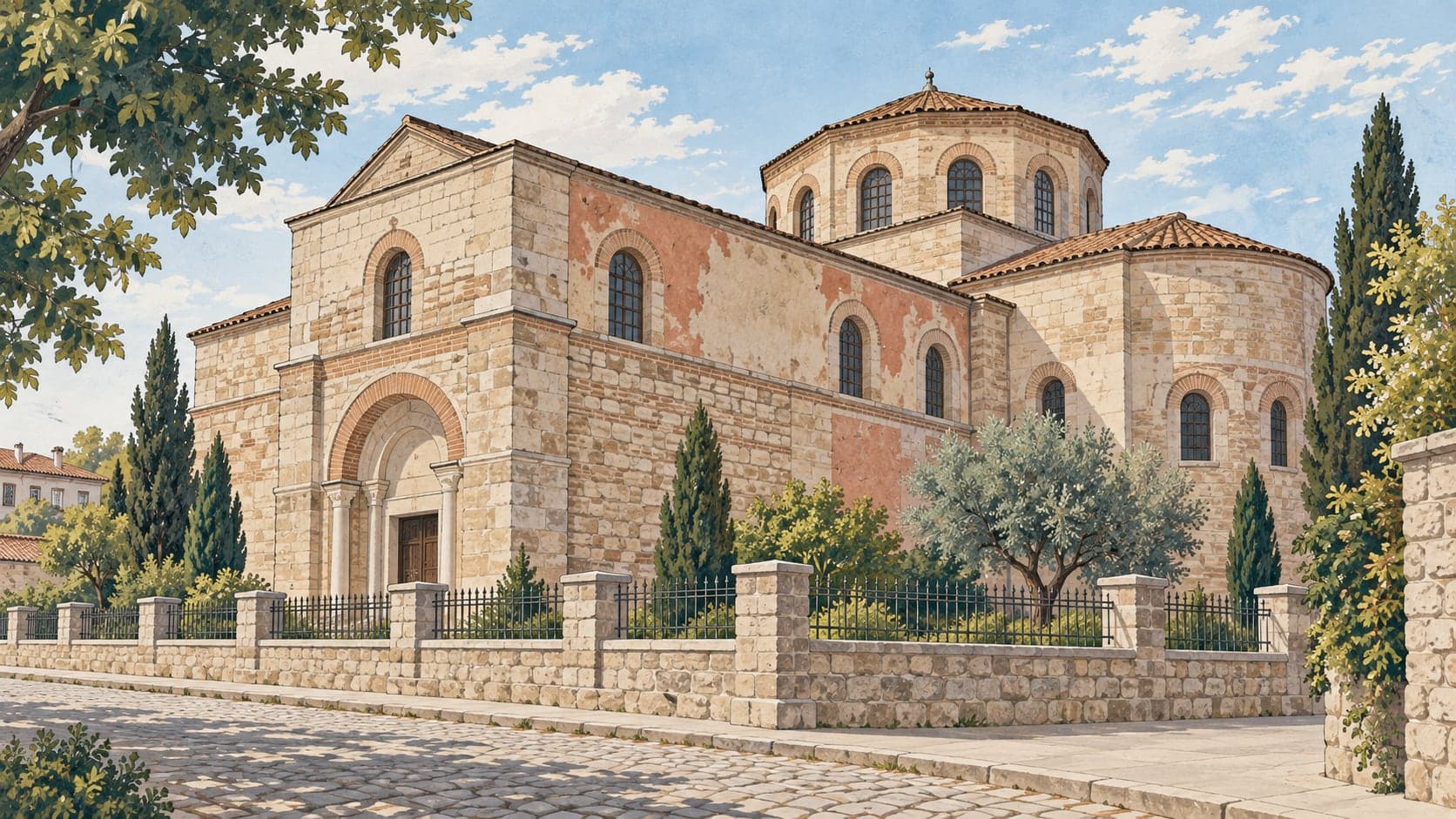 Illustration of Aya Elenia Memorial Museum, Konya