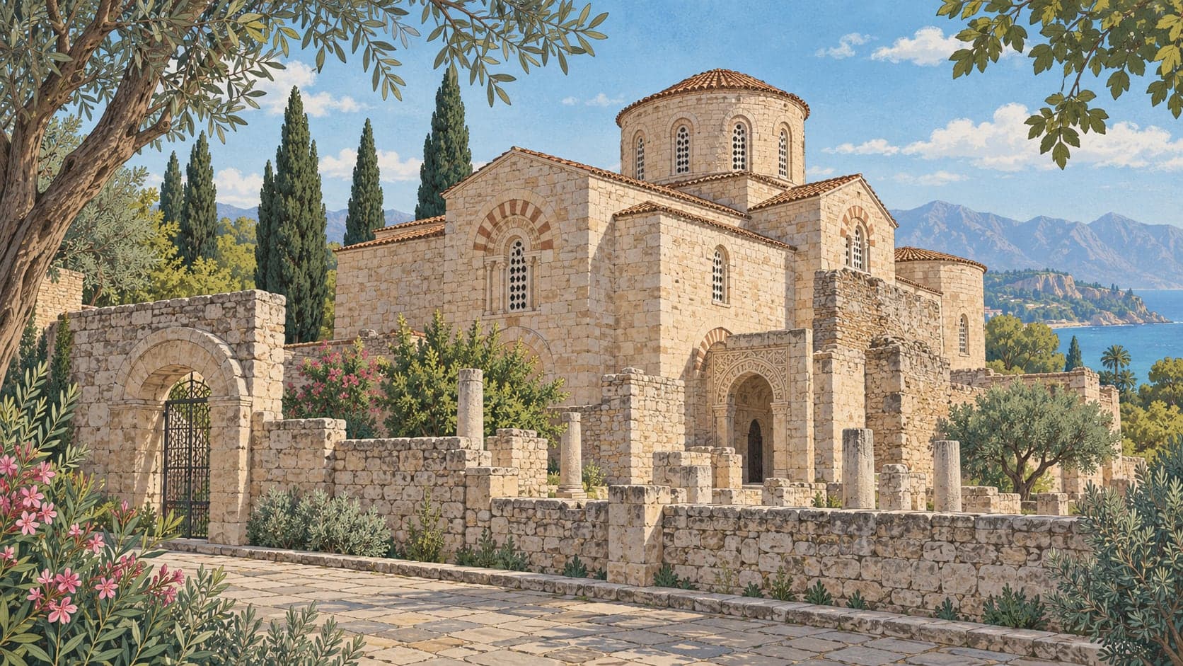 Illustration of Saint Nikolaos Memorial Museum, Antalya
