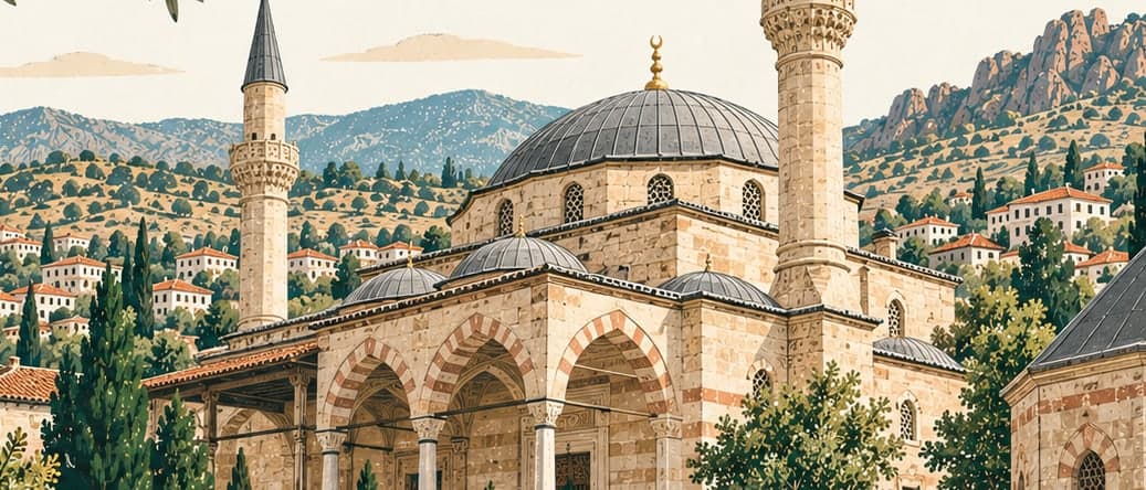 Illustration of Ballı Camii Ve Türbesi, Kırıkkale