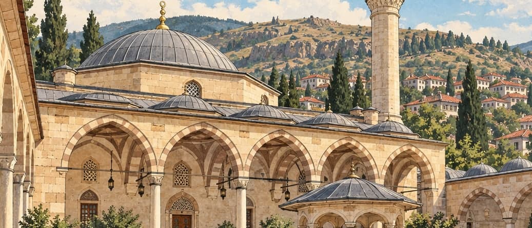 Illustration of Başçavuşzade Mosque, Yozgat