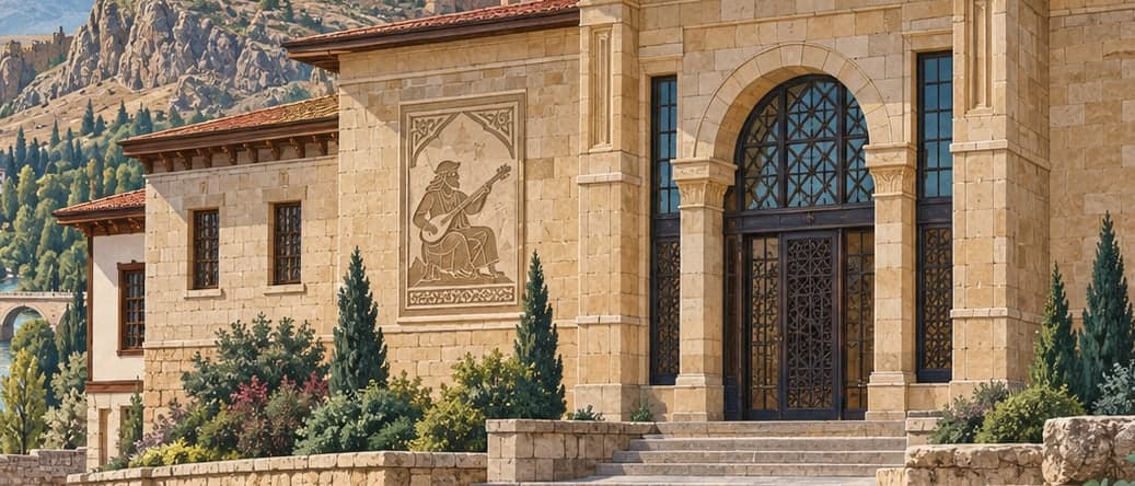 Illustration of Bayburt Dede Korkut City Museum, Bayburt