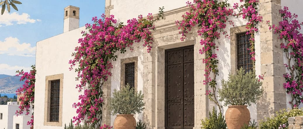 Illustration of Bodrum Zeki Müren Art Museum, Muğla