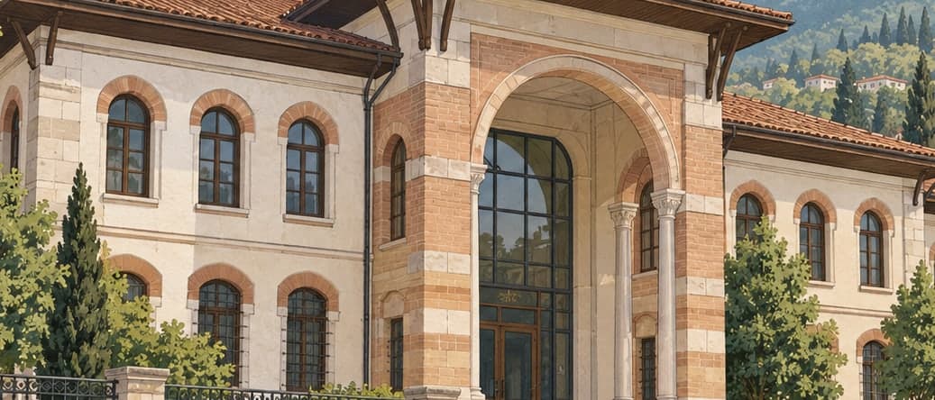 Illustration of Bursa City Museum, Bursa