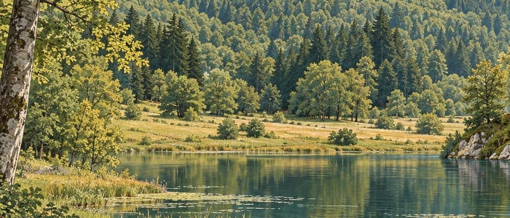 Illustration of Buzluk Nature Park, Sinop