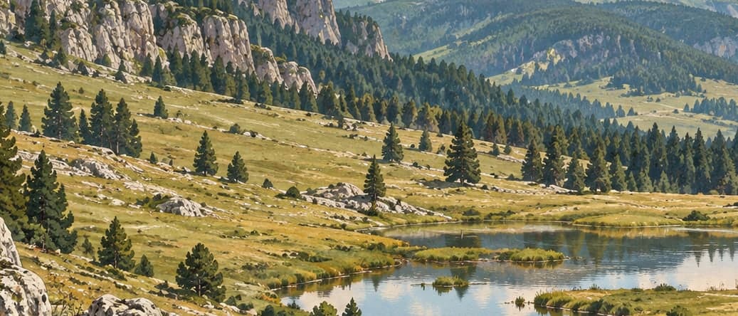 Illustration of Çitdere Nature Conservation Area, Karabük