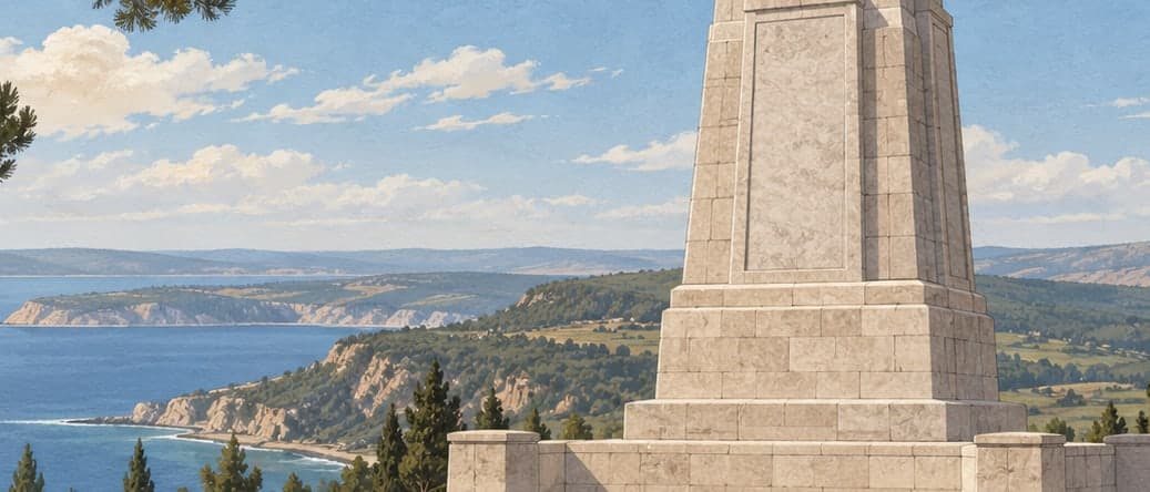 Illustration of Conkbayırı Atatürk Victory Monument, Çanakkale
