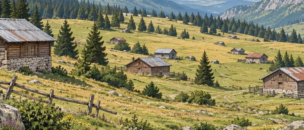 Illustration of Derebalık Plateau, Düzce