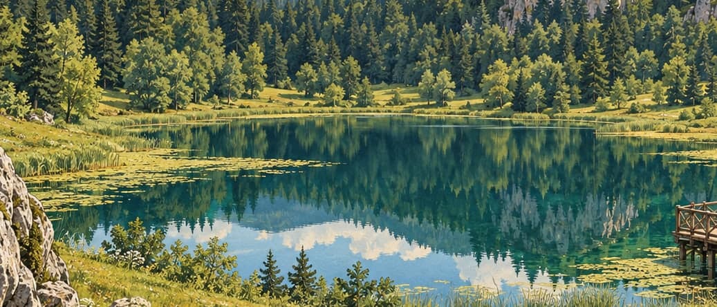 Illustration of Dipsizgöl Nature Park, Kastamonu