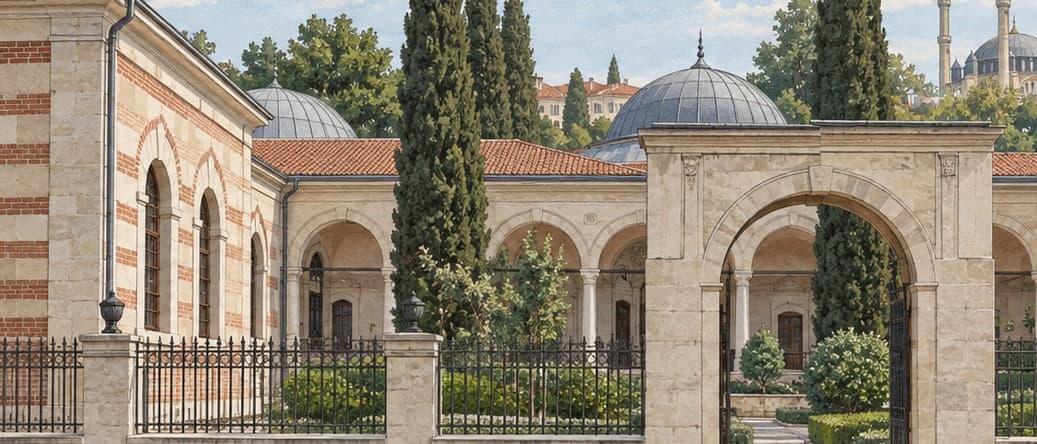 Illustration of Edirne Museum, Edirne