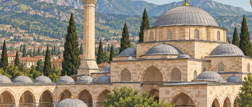 Illustration of Ekmekçizade Caravanserai Museums, Edirne