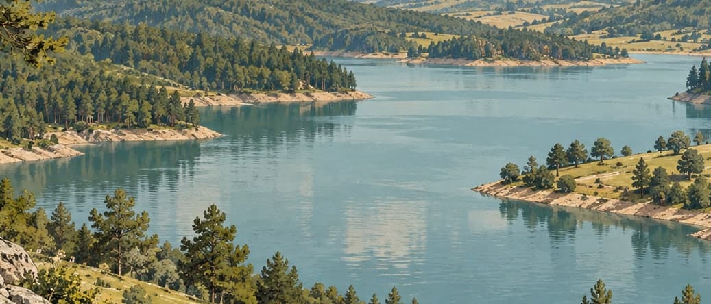 Illustration of Enne Dam Nature Park, Kütahya