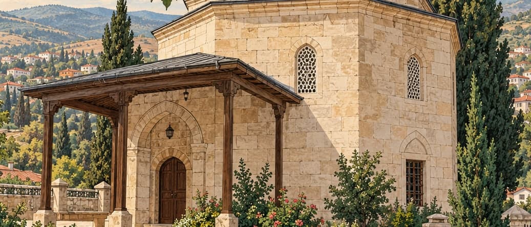 Illustration of Gedikhasanlı Şakir Efendi Tomb, Yozgat