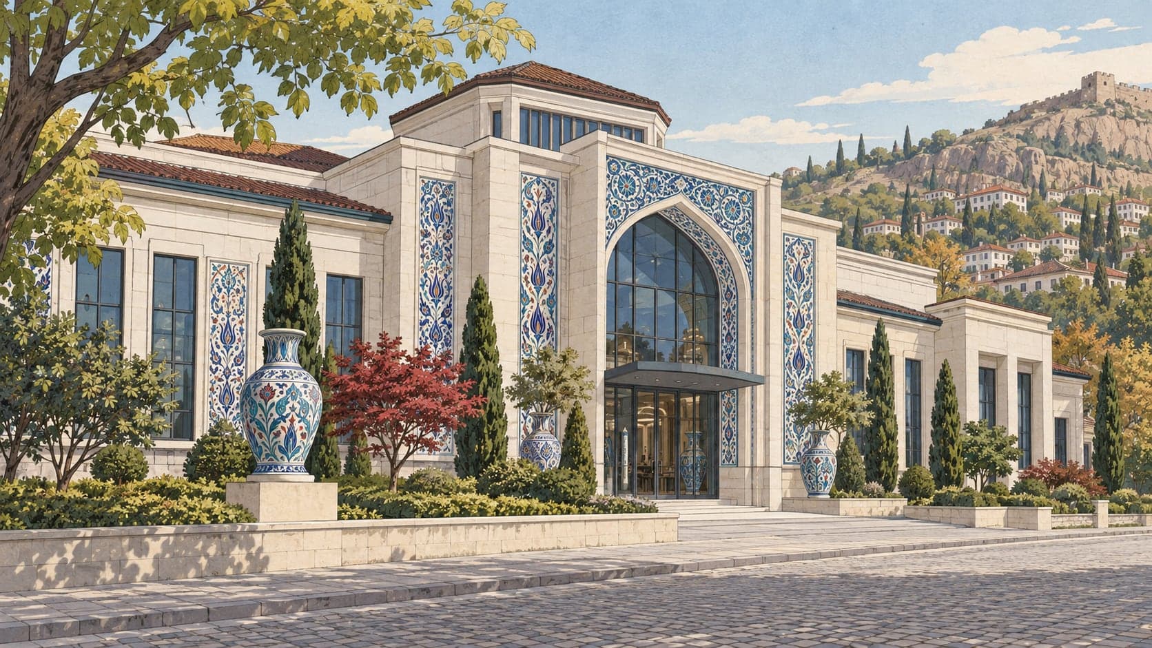Illustration of Gülsüm Güral Museum, Kütahya