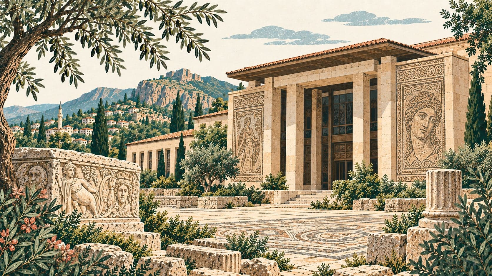 Illustration of Hatay Arkeoloji Müzesi, Hatay