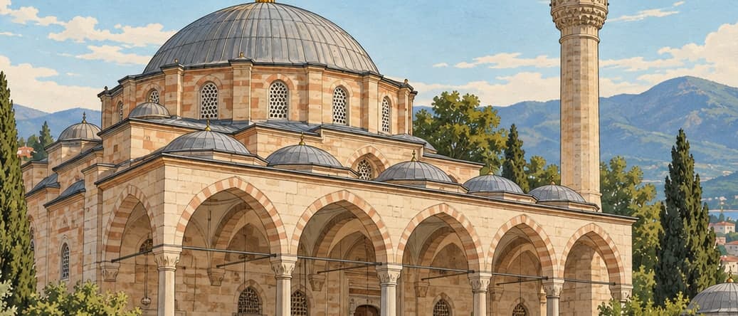 Illustration of Hayrettin Paşa Mosque, Balıkesir