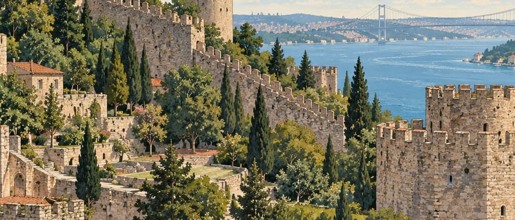 Illustration of Hisarlar Museum, İstanbul
