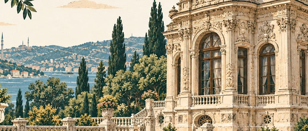 Illustration of Ihlamur Kasrı, İstanbul