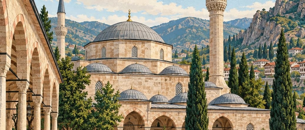 Illustration of İkinci Bayezid Complex, Amasya