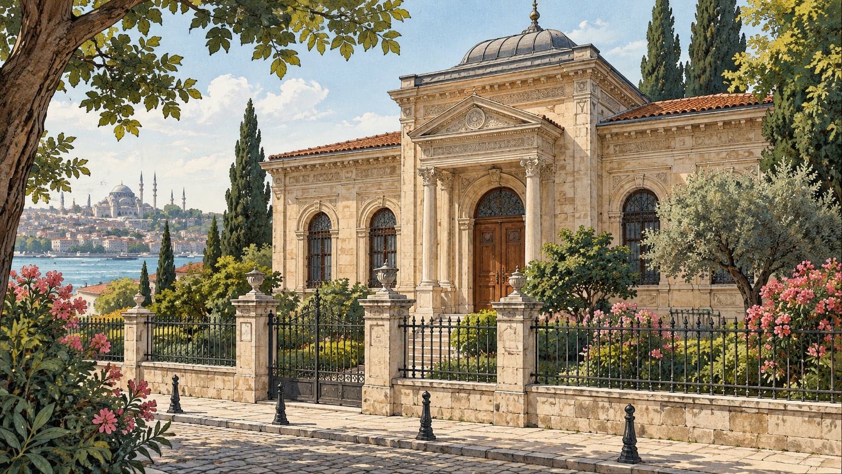 Illustration of İstanbul University Turkish Pharmacy History Specialized Museum, İstanbul