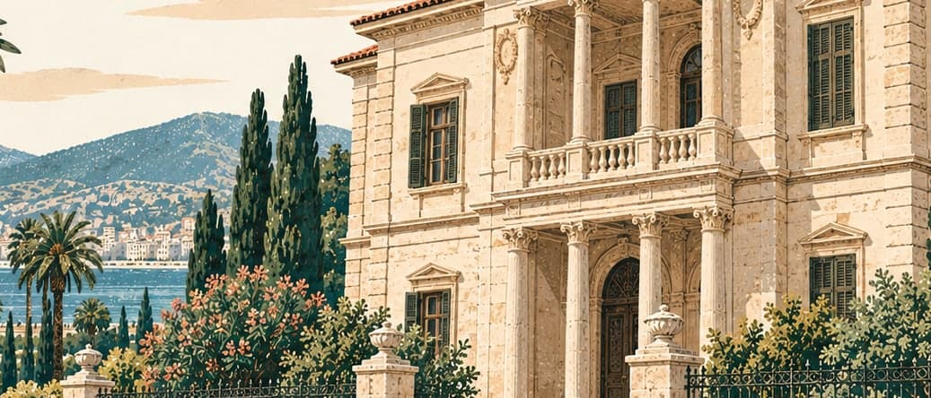 Illustration of İzmir Atatürk Museum, İzmir