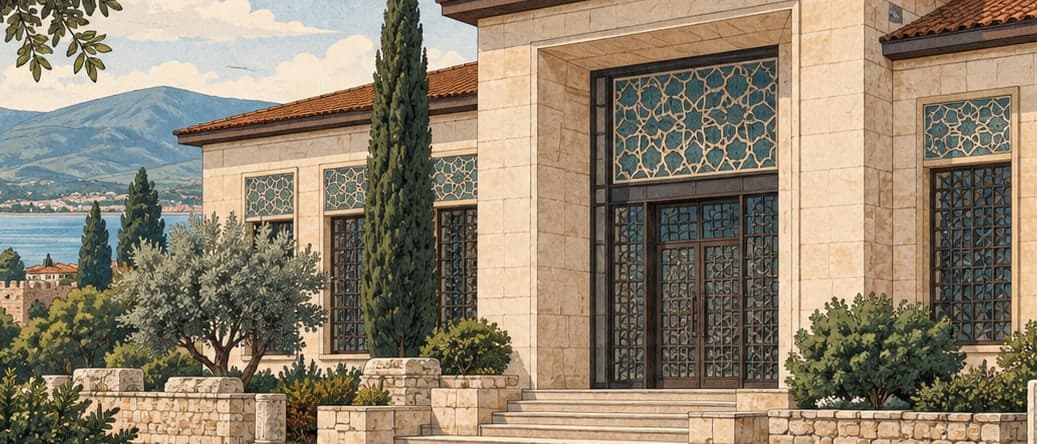 Illustration of İznik Museum, Bursa