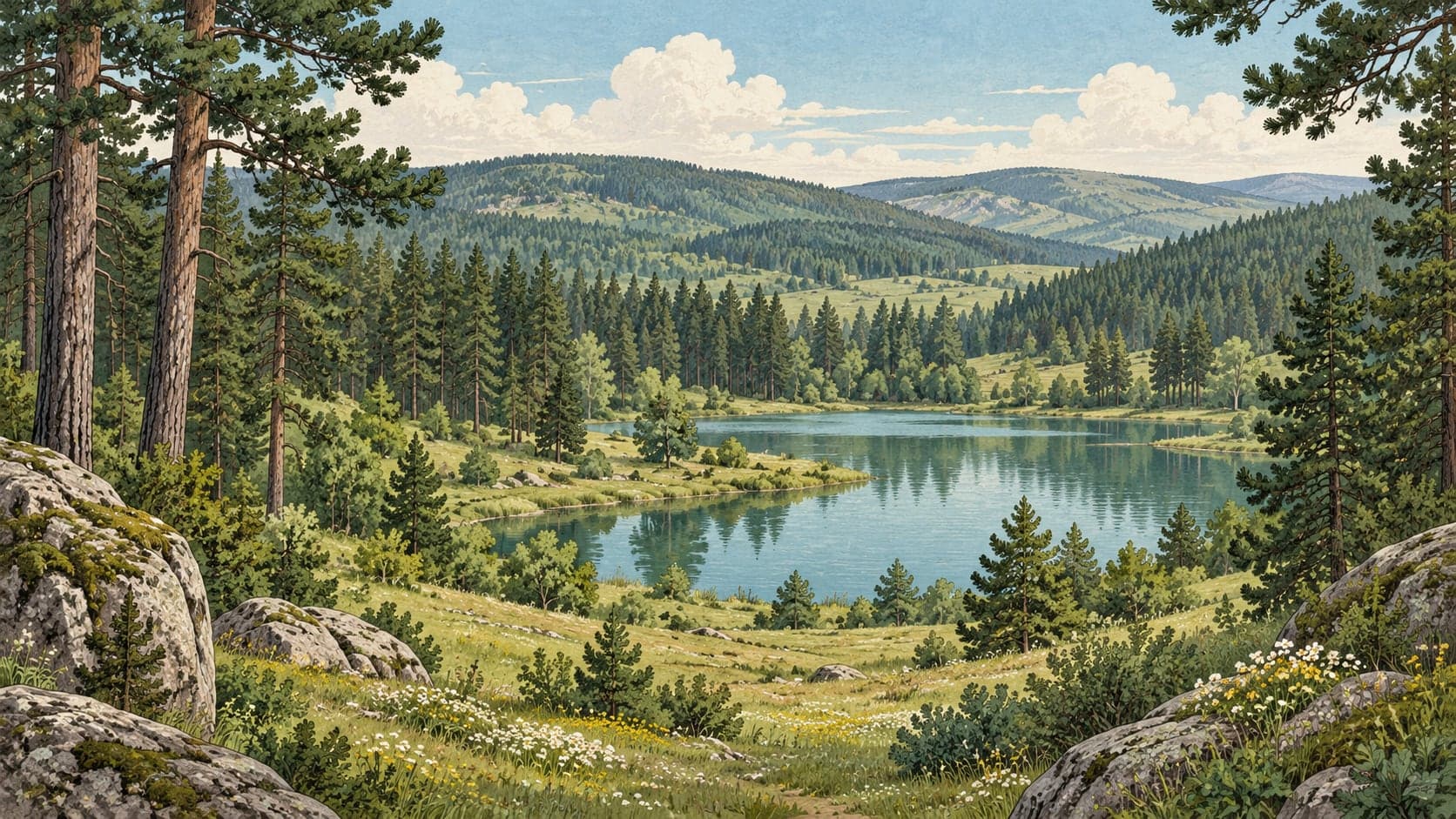 Illustration of Kadıpınarı Nature Park, Yozgat