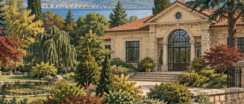 Illustration of Karaca Arboretum Living Tree Museum, Yalova