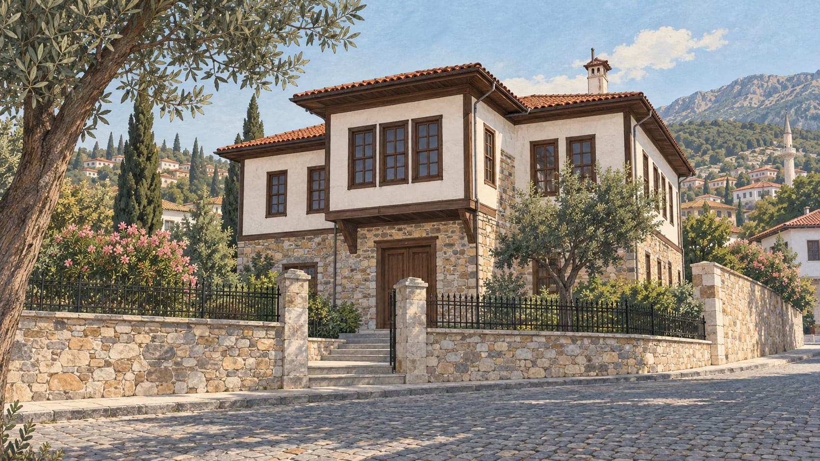 Illustration of Karacasu Ethnography Museum, Aydın