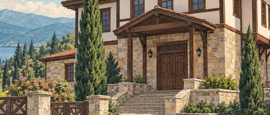 Illustration of Kartepe Çerkez Museum, Kocaeli