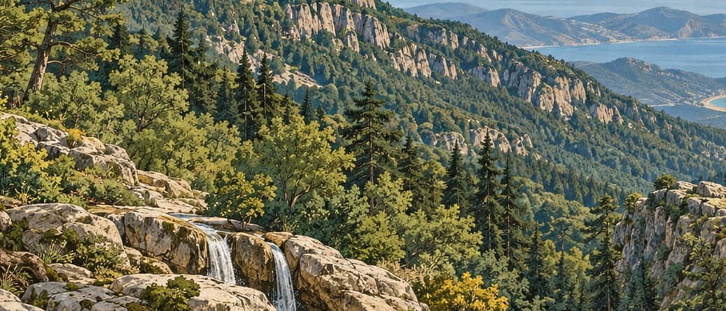Illustration of Kazdağı National Park, Balıkesir