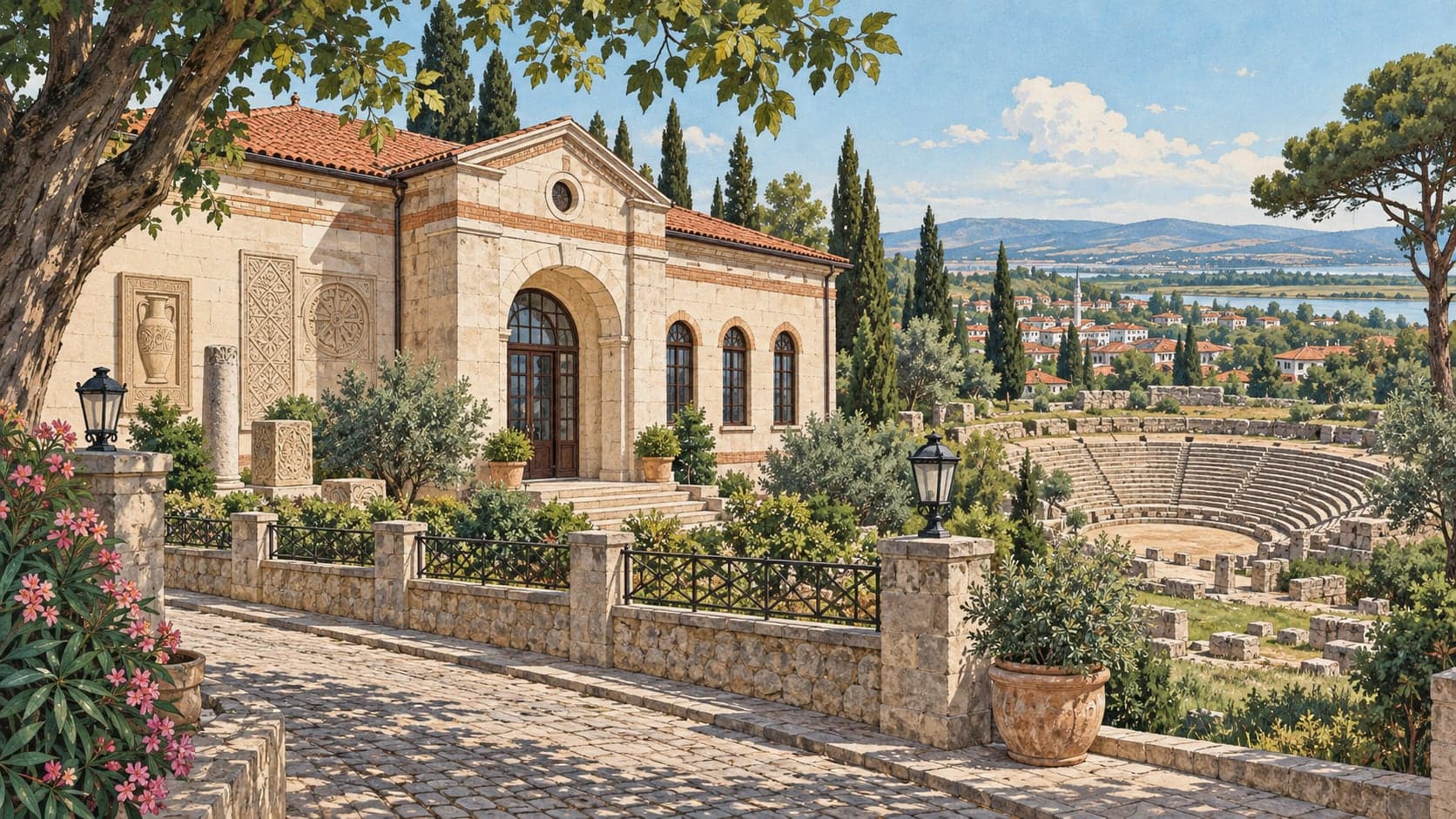 Illustration of Keşan City Museum, Edirne