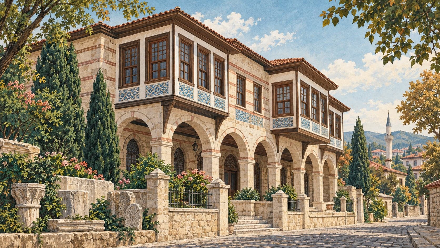 Illustration of Kırklareli Museum, Kırklareli