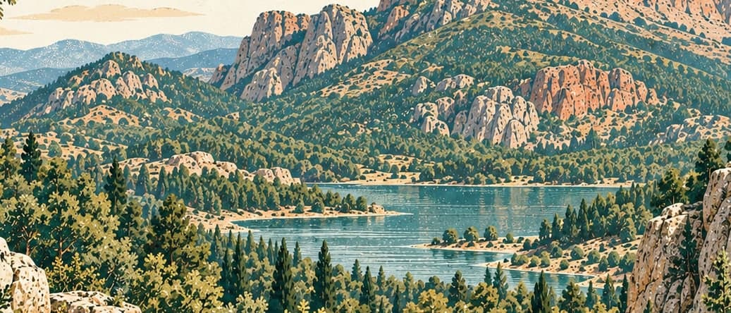 Illustration of Kızıldağ National Park, Isparta