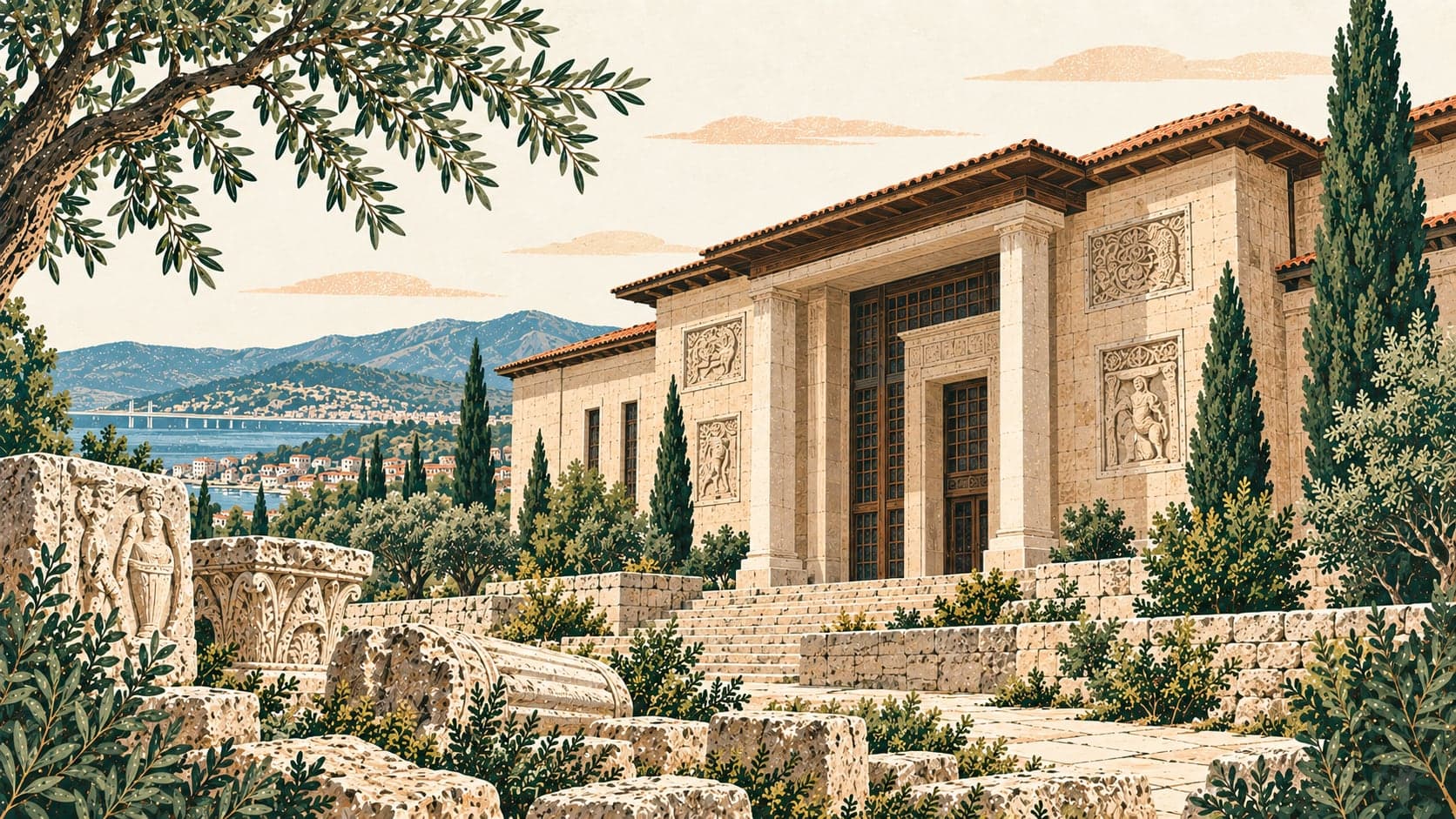 Illustration of Kocaeli Archaeological Museum, Kocaeli