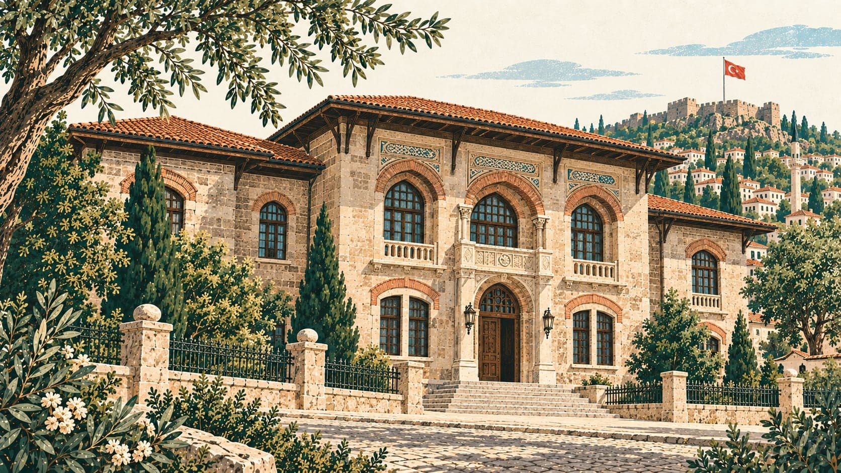 Illustration of Kurtuluş Savaşı Müzesi (I. TBMM Binası), Ankara