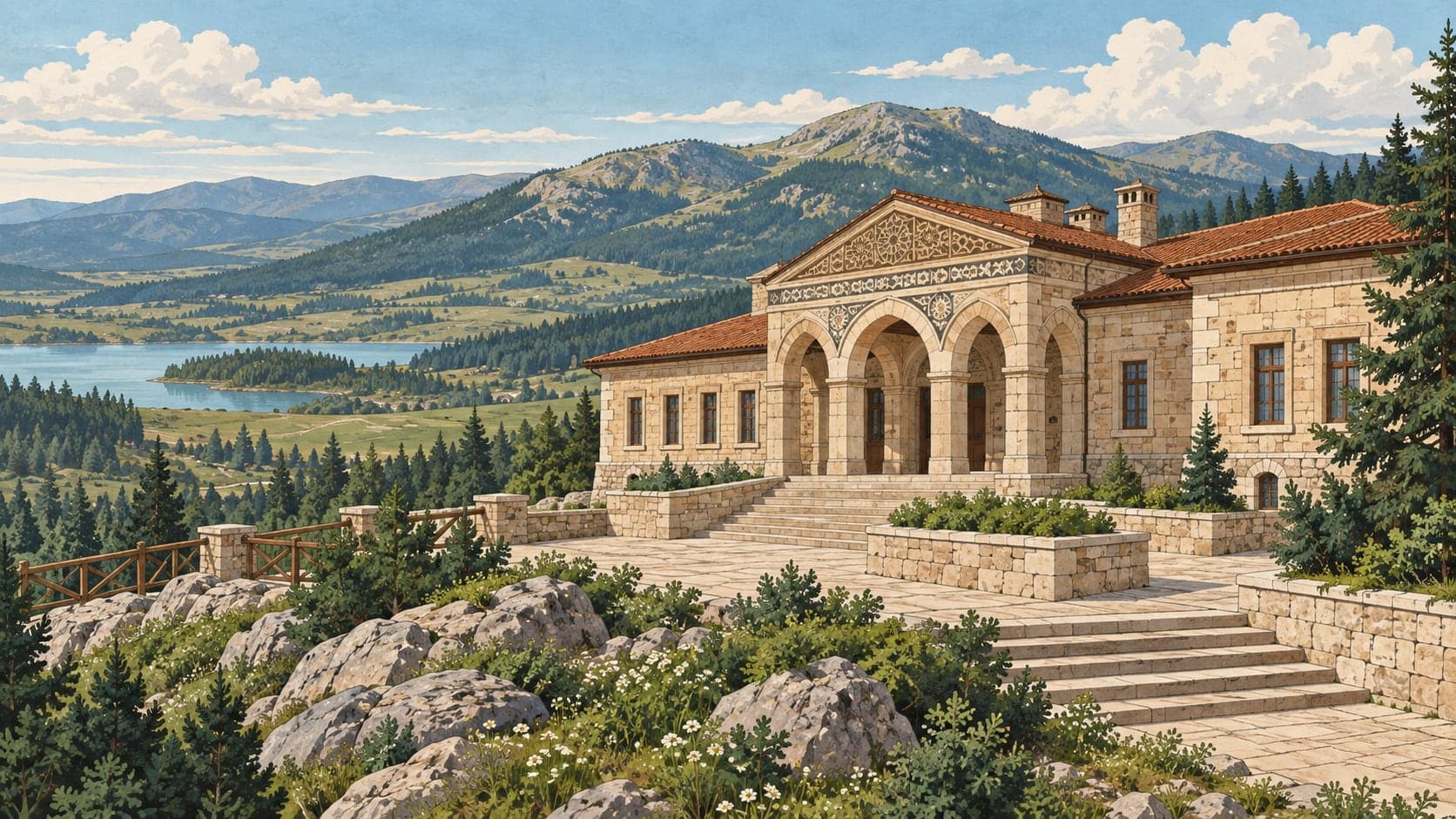 Illustration of Lâdik Akdağ Tourism Centre, Samsun