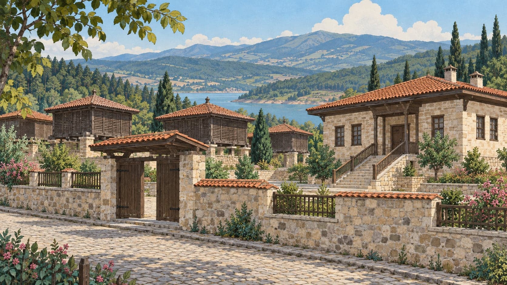 Illustration of Lâdik Ambarköy Open Air Museum, Samsun