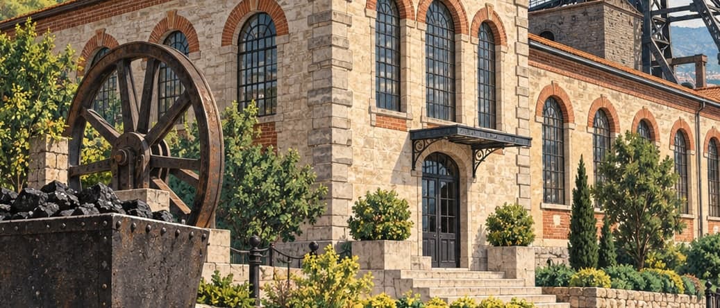 Illustration of Mining Museum, Zonguldak