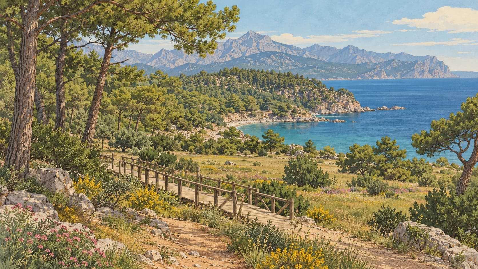 Illustration of Mavikent Nature Park, Antalya