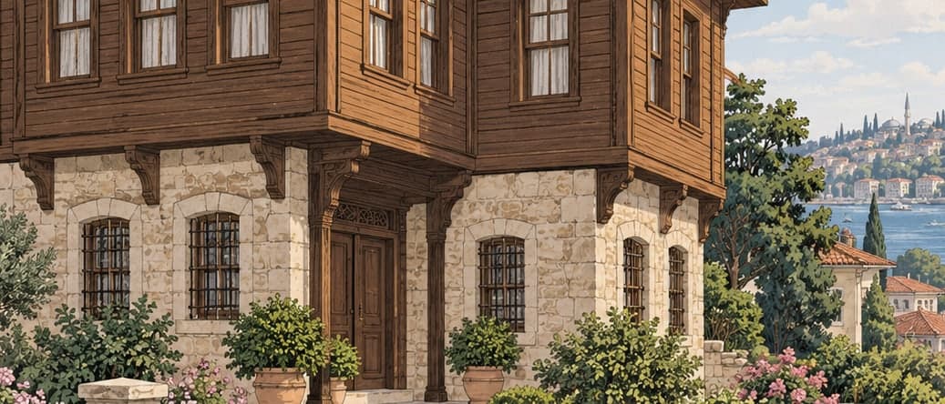 Illustration of Mehmet Akif Ersoy Memorial House, İstanbul
