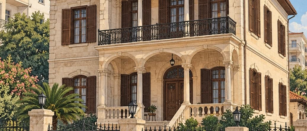 Illustration of Mersin Atatürk House Museum, Mersin