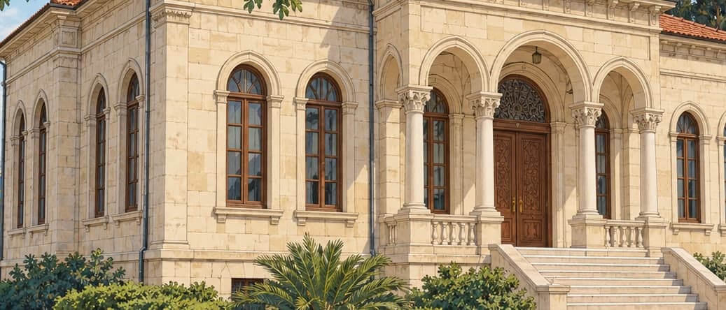 Illustration of Mersin Fine Arts Gallery, Mersin