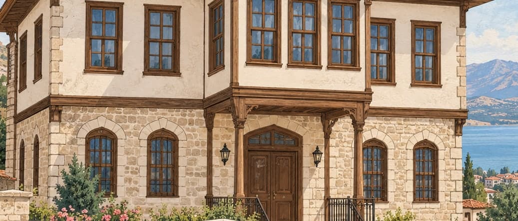 Illustration of Muallim Mustafa Sırrı Özkan Culture House, Burdur