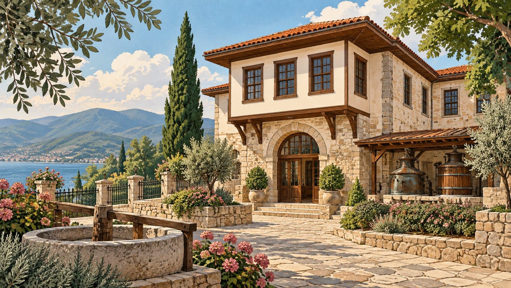 Illustration of Muzaffer Ahmet Turna Yoghurt Museum, Yalova