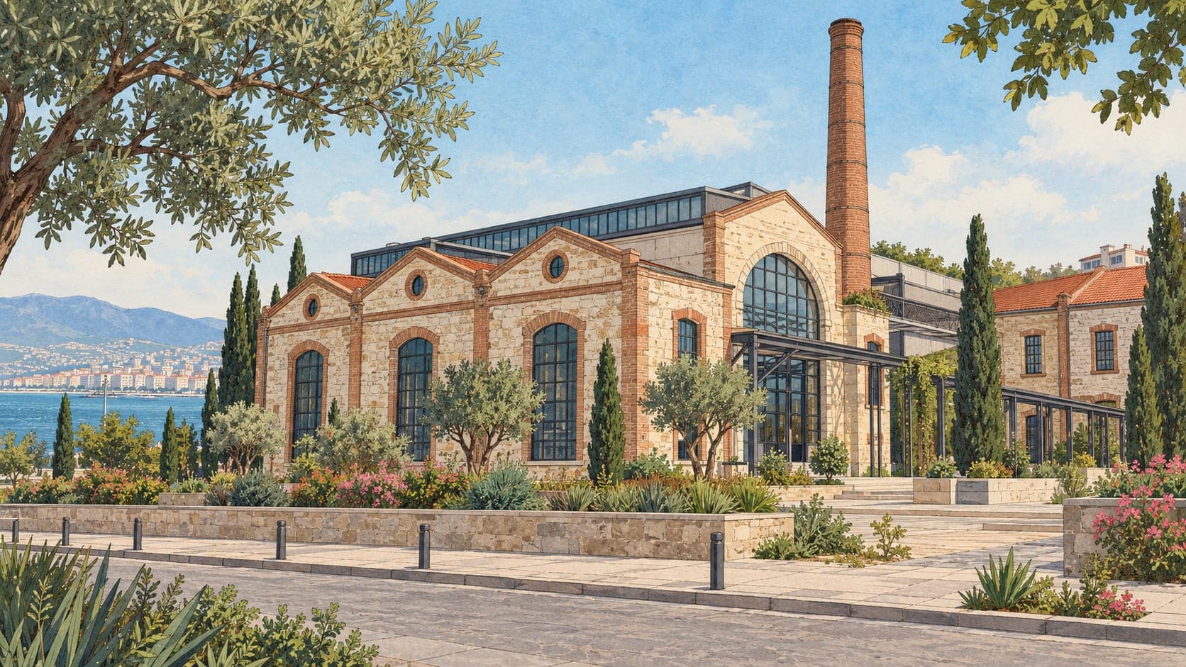 Illustration of Museum İzmir Culture Art Factory, İzmir
