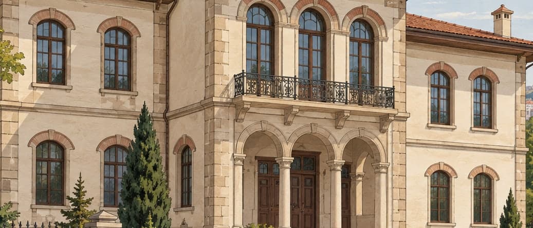 Illustration of Music Museum, Ankara
