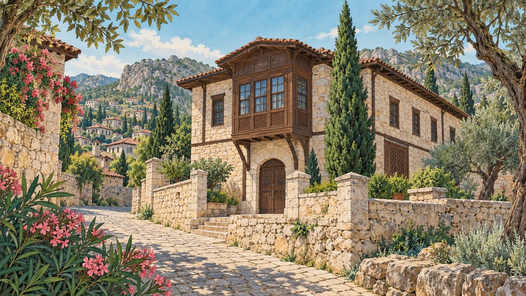 Illustration of Ormana Yeniçeri Museum, Antalya