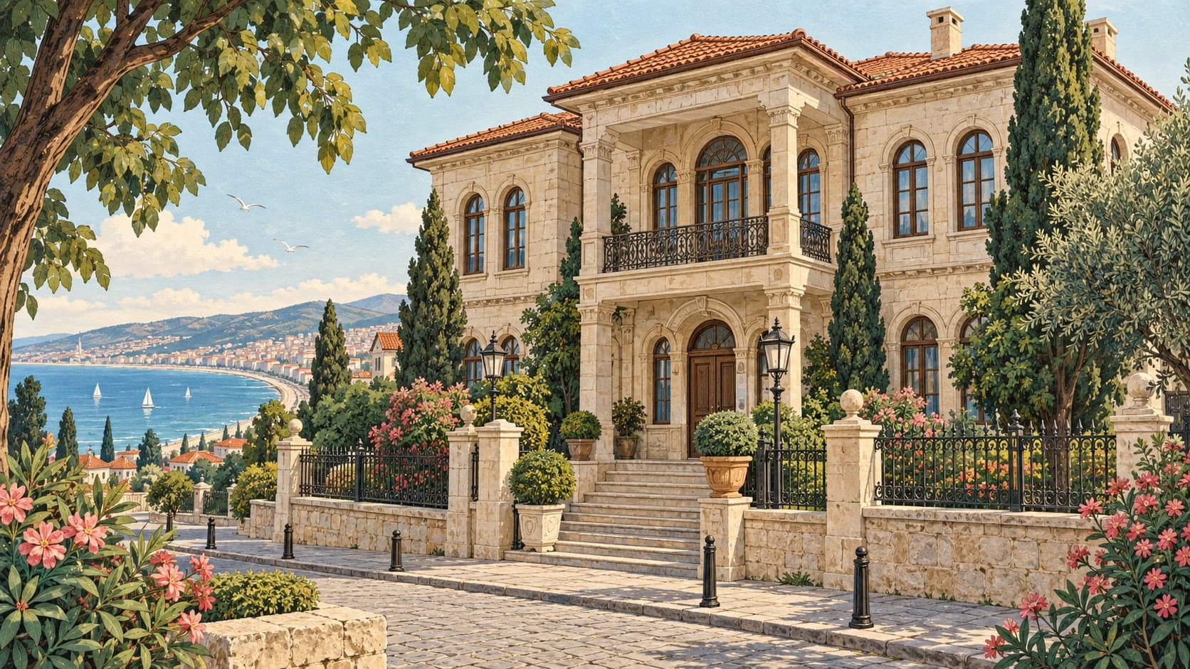 Illustration of Toy Museum, Samsun